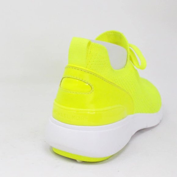 MICHAEL KORS #MCA070 Yellow Neon Kyla Trainers (US 9.5 EU 39.5) - Picture 3 of 8